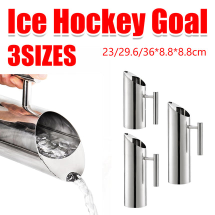 Stainless Steel Fruit Water Jug Straight Body Bar Ice Separator Cold Water Jug
