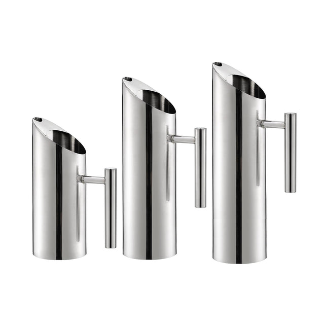 Stainless Steel Fruit Water Jug Straight Body Bar Ice Separator Cold Water Jug