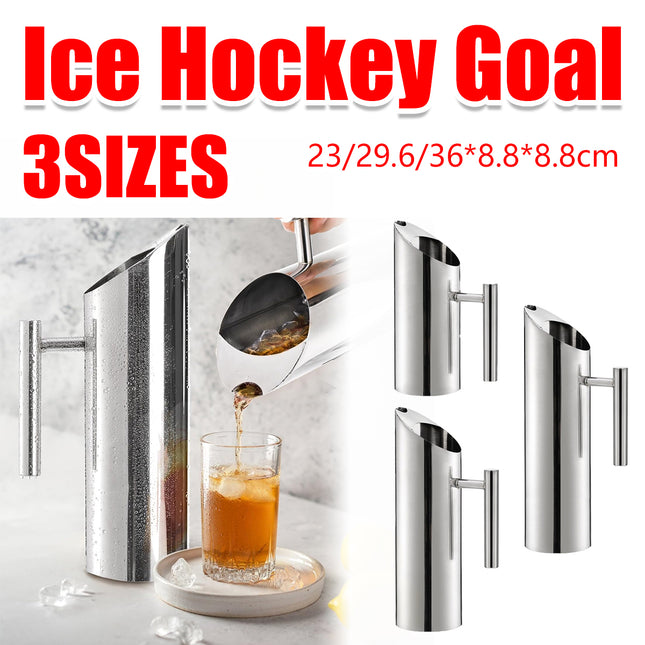Stainless Steel Fruit Water Jug Straight Body Bar Ice Separator Cold Water Jug
