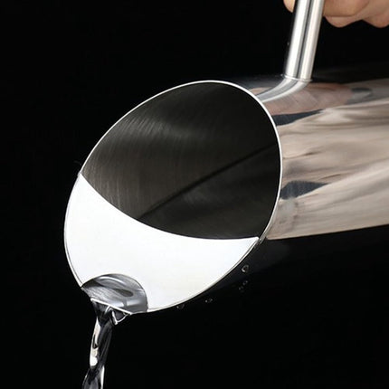 Stainless Steel Fruit Water Jug Straight Body Bar Ice Separator Cold Water Jug