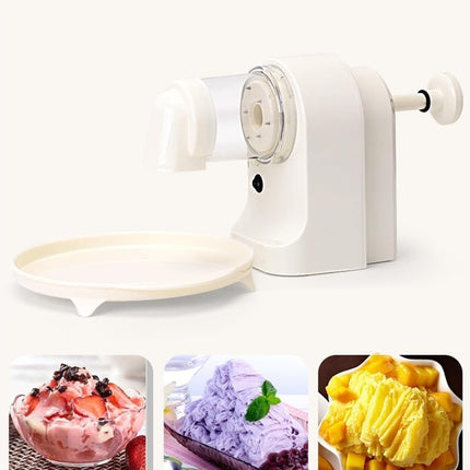 Home Electric Ice Shaver Crusher USB Rechargeable Easy Operation Portable