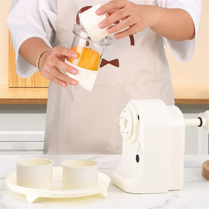 Home Electric Ice Shaver Crusher USB Rechargeable Easy Operation Portable