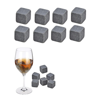 Ice Wine Stone Wooden Box Wine Set Wine Accessory Gift Box Portable Storage