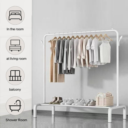 Indoor Clothes Drying Rack Space Saving for Laundry Bedroom Bathroom Home Use