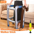 3X Costume Party Disabled Older Frame Inflatable Toys Blow Up Prop Walking Stick