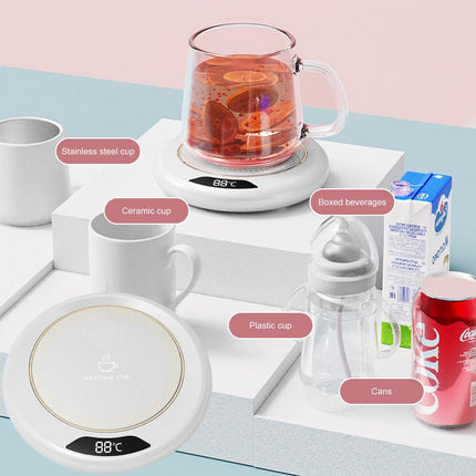 Heating Coasters Insulated Pads Warm Coasters Electric Mug Beverage Heat Pad