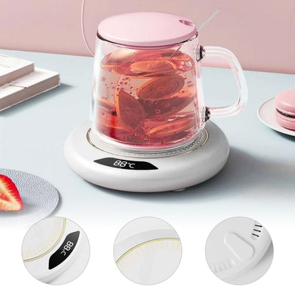 Heating Coasters Insulated Pads Warm Coasters Electric Mug Beverage Heat Pad