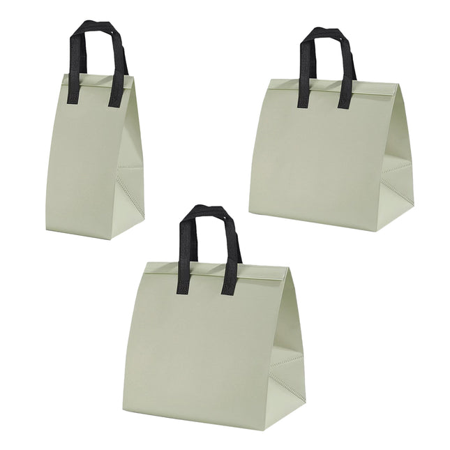 50 Pcs Waterproof Insulated Packaging Bags for Hot and Cold Drinks