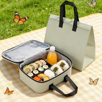 50 Pcs Waterproof Insulated Packaging Bags for Hot and Cold Drinks