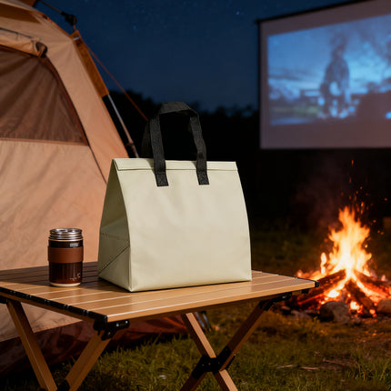 50 Pcs Waterproof Insulated Packaging Bags for Hot and Cold Drinks