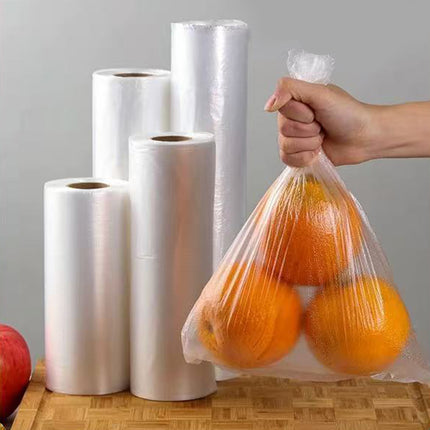 Biodegradable Perforated Roll Food Storage Bags For Kitchen Home Eco Friendly