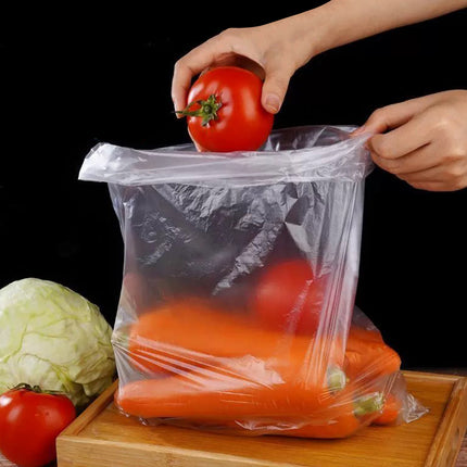 Biodegradable Perforated Roll Food Storage Bags For Kitchen Home Eco Friendly