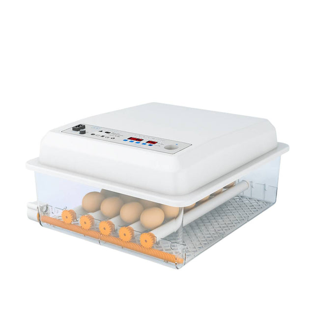 24 Egg Incubator Auto Turning Digital Temp Humidity Control for Chicken Duck