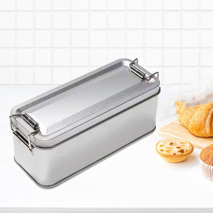 50 Pack Rectangular Metal Storage Tin Boxes with Buckle Lid for Gifts Crafts Storage