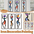 3PCS Iron Wall Decorative Paintingt Hanging Decor for Home Living Room Bedroom