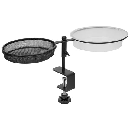 Carbon Steel Bird Feeder Weatherproof Outdoor Garden Yard Bird Feeding Accessory