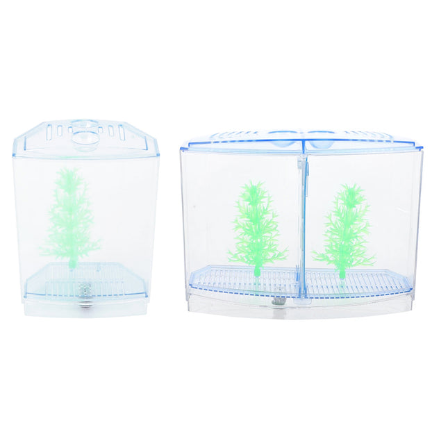 Fish Tank External Hatching Box Breeding Box For Betta Fish Isolation Nursery