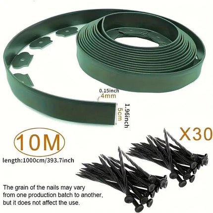 L Shaped Garden Edging Border Landscape Grass Lawn Stone Edge Fence Strip