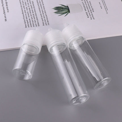 Clear Dropper Bottle Set 50ml 100ml Refill Squeeze Bottles 30 Pack