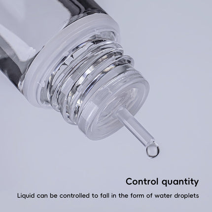 Clear Dropper Bottle Set 50ml 100ml Refill Squeeze Bottles 30 Pack