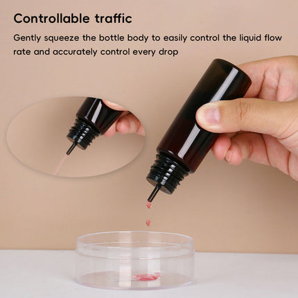 Portable Dropper Bottle Set 50ml 100ml Refill Squeeze Bottles 30 Pack