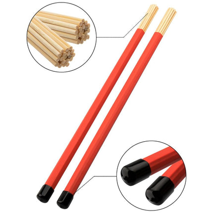 Drum Sticks 4 Piece Set for Acoustic Electric Drums Professional Music Practice