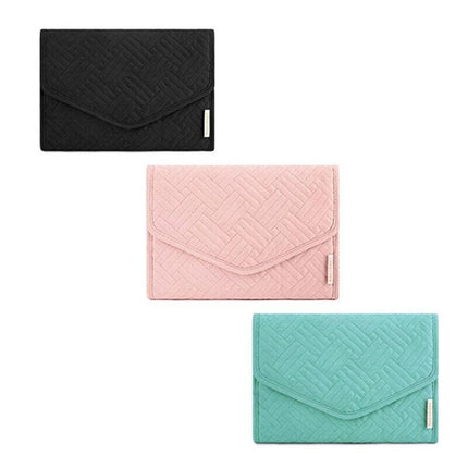 Periea Travel Jewellery Roll -Jewellery Travel Pouch Portable Case Box Organiser - Aimall