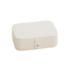 Portable Jewellery Box Travel Case Ring Earring Necklace 16 x 11.5 x 5cm