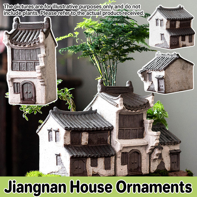 Vintage Aquarium Decor Chinese Style Ornaments for Fish Tank Background Use