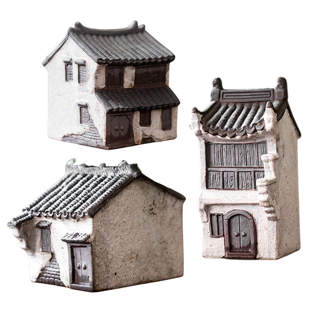 Vintage Aquarium Decor Chinese Style Ornaments for Fish Tank Background Use