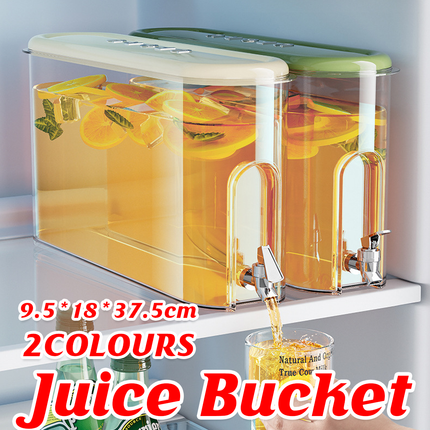 Large Capacity Cold Water Kettle with Faucet Juice Jug Summer Drink Dispenser
