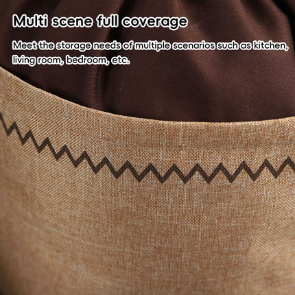 Kitchen Drawstring Jute Produce Bags 2 Pack Labeled
