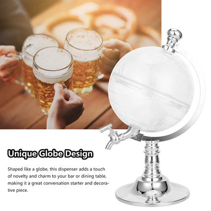 Large Capacity Plastic Beer Dispenser 3.5L Food Grade Leakproof Easy Pour