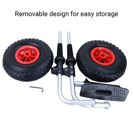 Kayak Trailer Platform Beach Trailer Heavy Duty for Water Sports Gear Transport