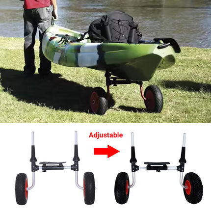 Kayak Trailer Platform Beach Trailer Heavy Duty for Water Sports Gear Transport