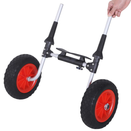 Kayak Trailer Platform Beach Trailer Heavy Duty for Water Sports Gear Transport