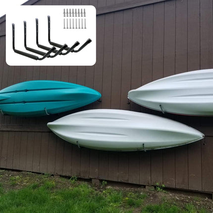 4in1 Wall Mounted Kayak Wall Rack Surfboard Canoe Storage Stand for Garage