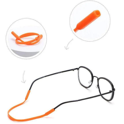 KIDS CHILDREN Eyewear Reading Glasses Silicone Sport Band Cord Strap 21CM AU - Aimall