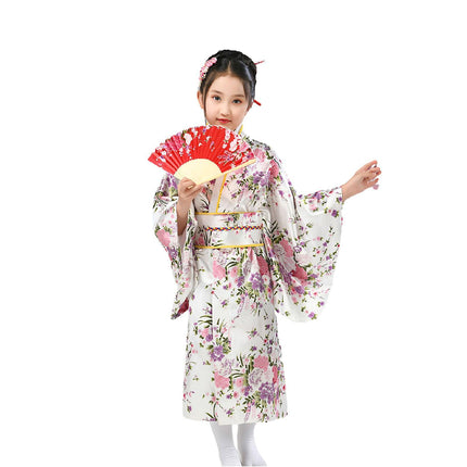Toddler Kids Baby Girls Outfits Clothes Kimono Robe Japanese Traditional Costume - Aimall