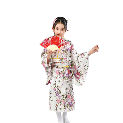 Toddler Kids Baby Girls Outfits Clothes Kimono Robe Japanese Traditional Costume - Aimall