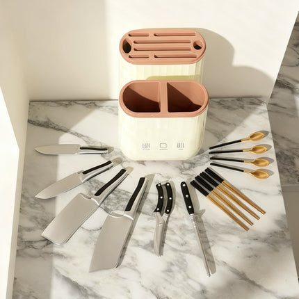 Kitchen Knife Holder Storage Organizer for Chef Knives Utensils Easy to Clean