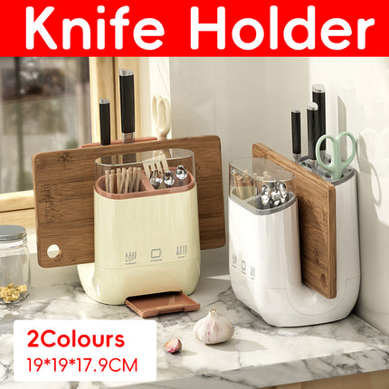 Kitchen Knife Holder Storage Organizer for Chef Knives Utensils Easy to Clean