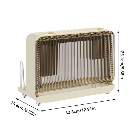 Drain Knife Holder for Kitchen Knives Storage Large Capacity Durable Sturdy