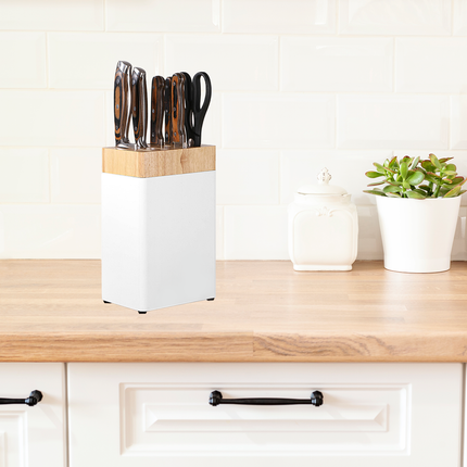Household Multi Functional Kitchen Knife Storage Rack Knife Block Holder Chef