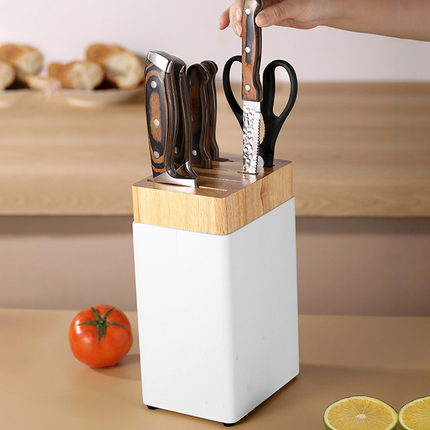 Household Multi Functional Kitchen Knife Storage Rack Knife Block Holder Chef