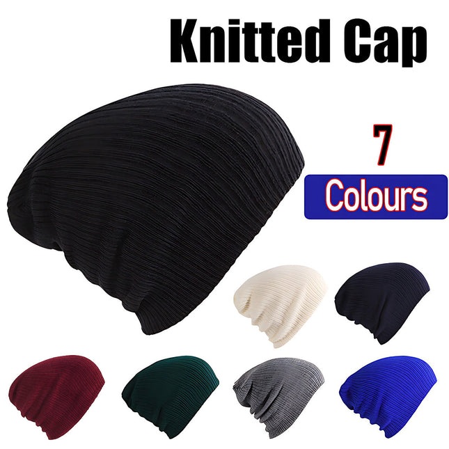Winter Thermal Warm Women Men Hat Slouch Baggy Hat Beanie Ski Knitted Cap