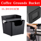 Square Coffee Grounds Knock Bucket Durable Material for Home Coffee Shop Use