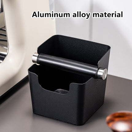 Square Coffee Grounds Knock Bucket Durable Material for Home Coffee Shop Use