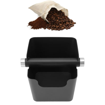 Square Coffee Grounds Knock Bucket Durable Material for Home Coffee Shop Use