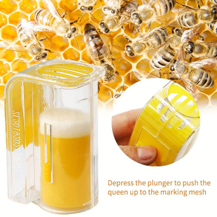 Beekeeping Queen Marker Bottle King Catcher Cage Bee Marking Tool Equipment